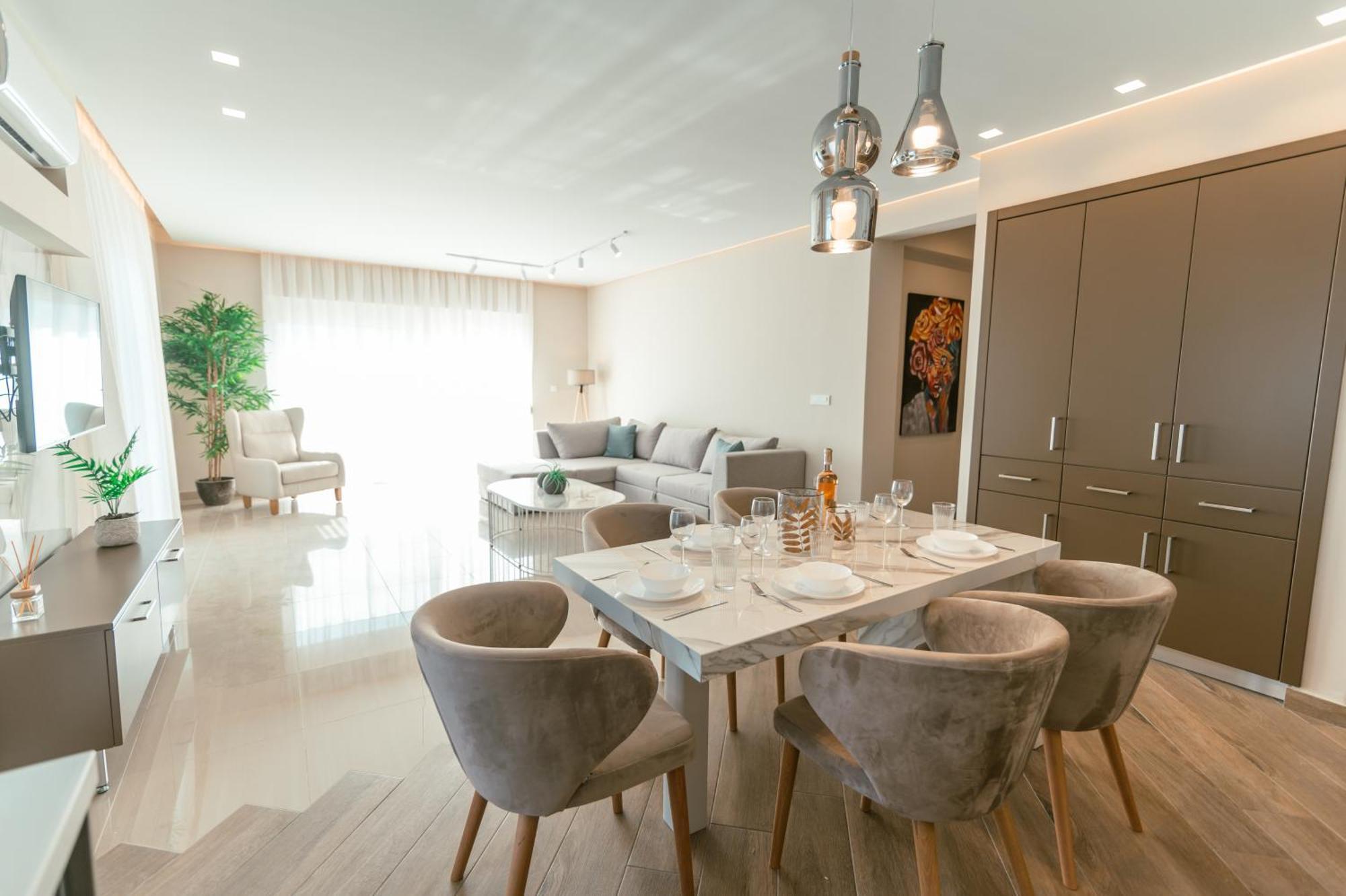 Brand New Elegant Suite Platánion Dış mekan fotoğraf